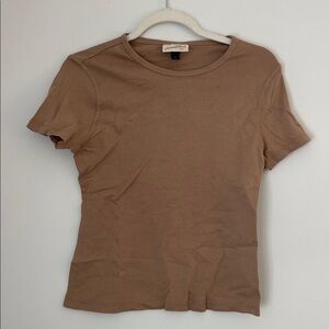 Universal Thread Brown Crewneck Tee Shirt Size Small NWT